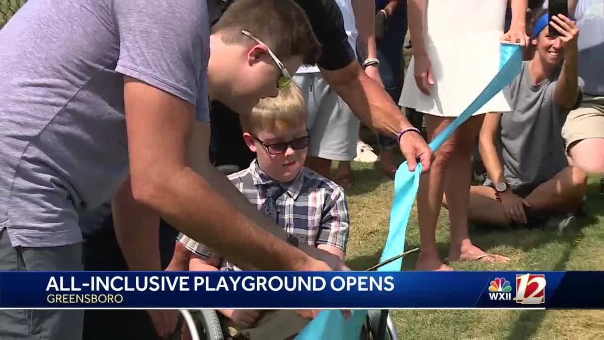 Allinclusive playground opens in Greensboro