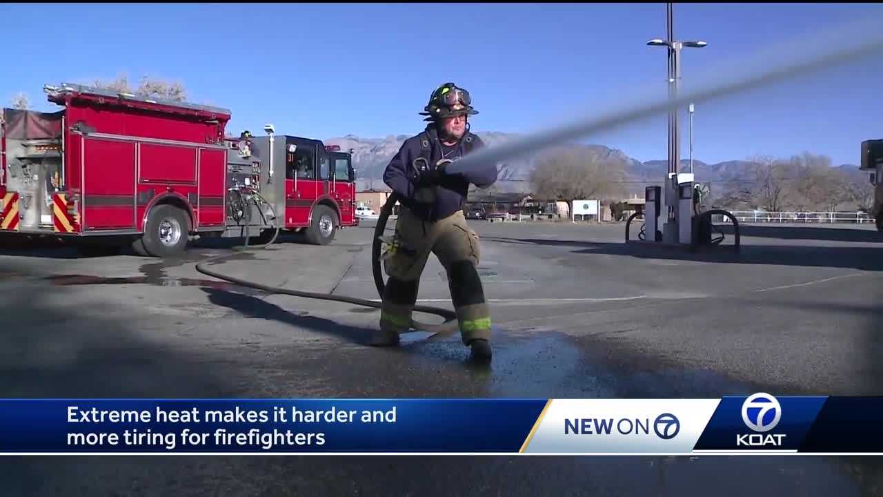 Extreme Heat Takes A Toll On Firefighters