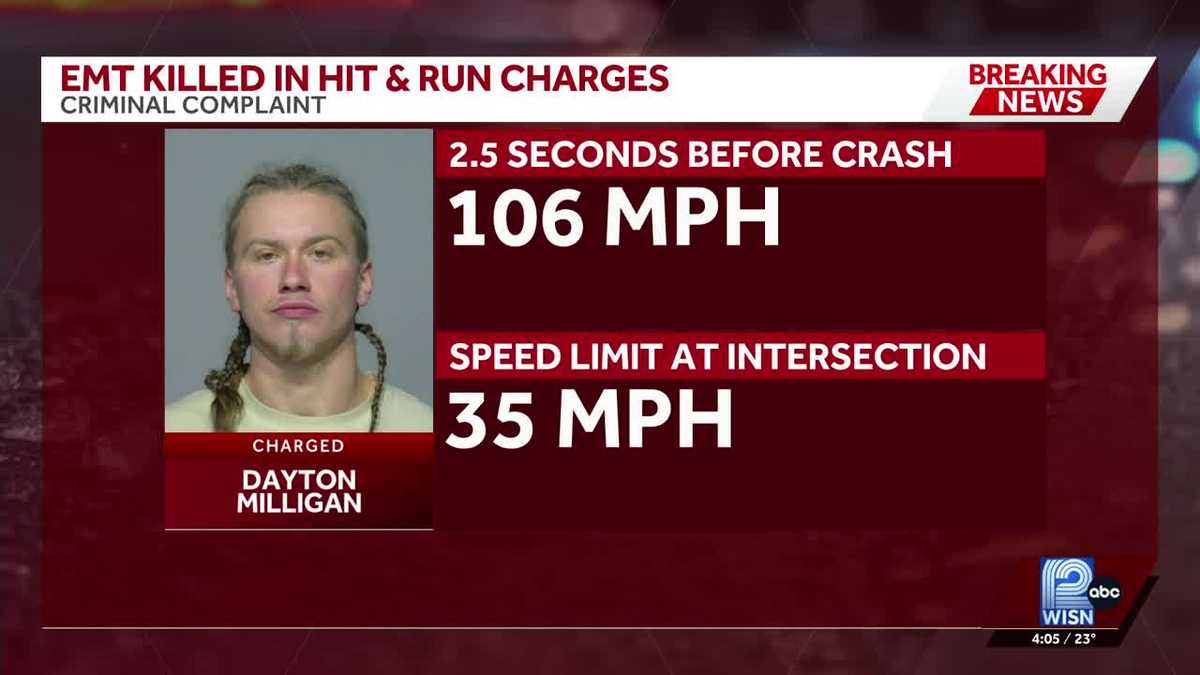Charges filed against 2 men after EMT killed in Milwaukee street racing crash