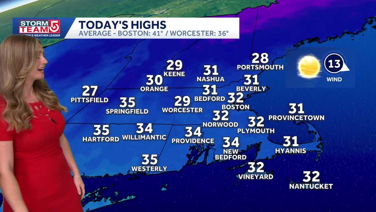 Video: Snow brings slick travel tomorrow