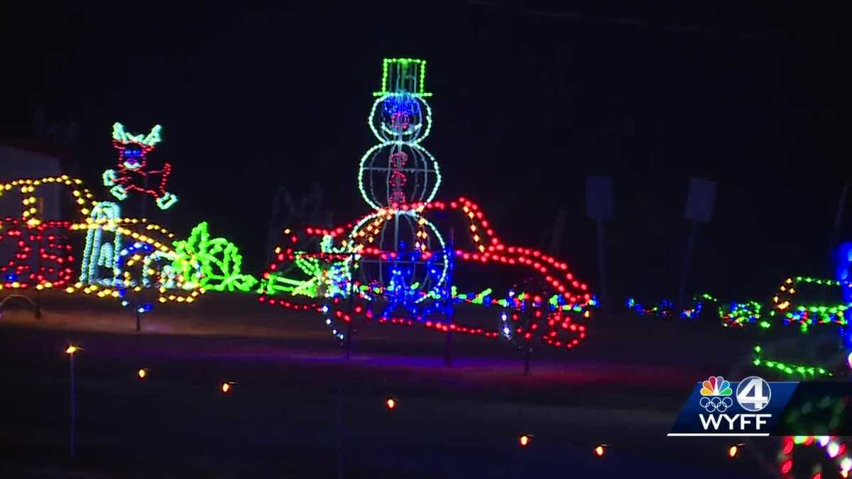 Plenty of holiday spirit at the Upstate holiday light show