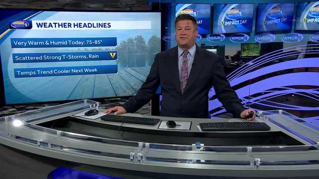 NH forecast: Showers and storms will be off and on - Vimarsana News