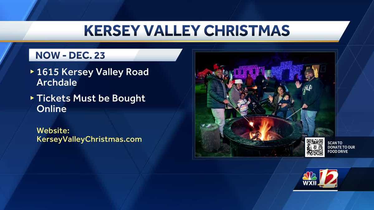 Kersey Valley Christmas in Archdale features more than 2 million lights!