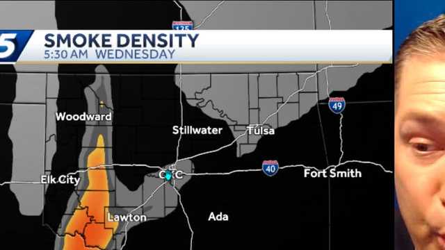 Oklahomans can expect cold front, smoke from fires across state - Vimarsana News