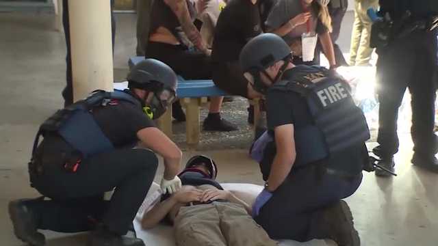 Active shooter training held at Soquel High School