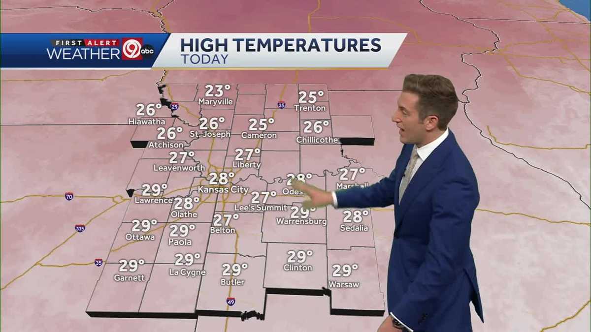 KANSAS CITY WEATHER: Bitter cold Friday in the metro