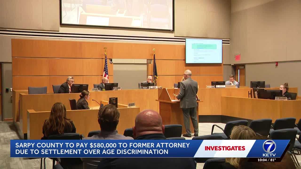 Sarpy County settles with former employee, agrees to $580,000 settlement