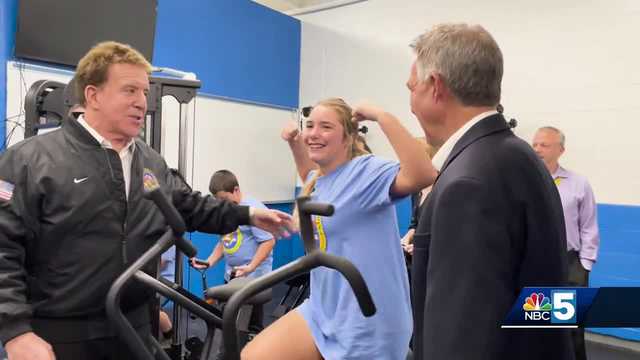 Swanton middle school gifted 'DON'T QUIT!' fitness center - Vimarsana News