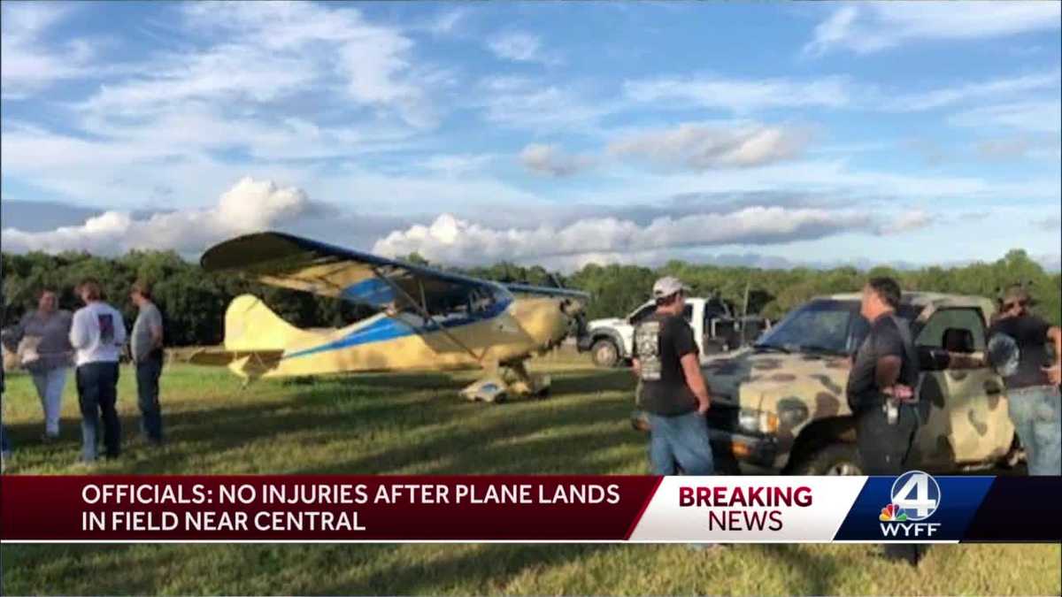 Plane lands on road after reported engine issues, officials say