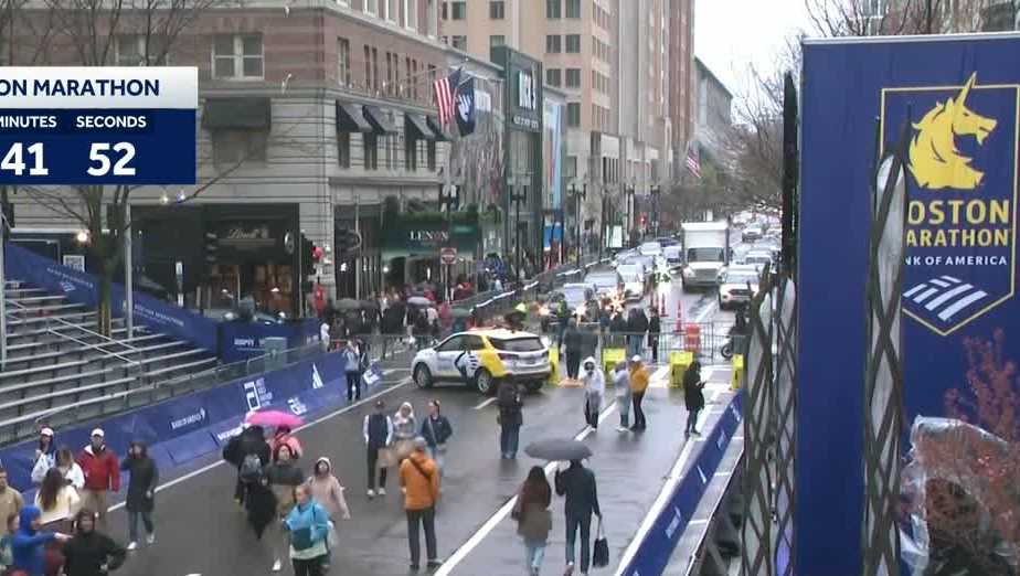 Runners enjoy final hours on Boston Marathon course ahead of race day
