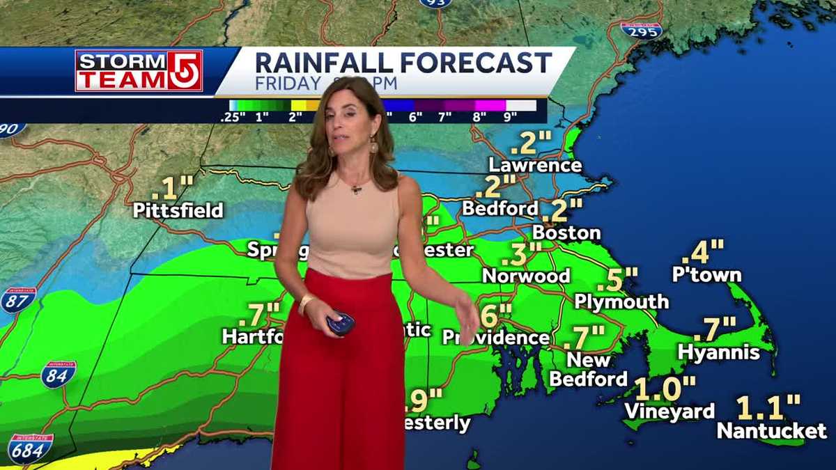 Video: Rain moves in for some tonight