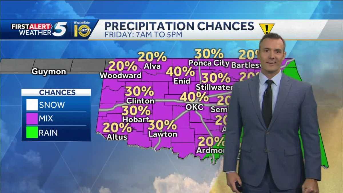 FORECAST: Ice possible today