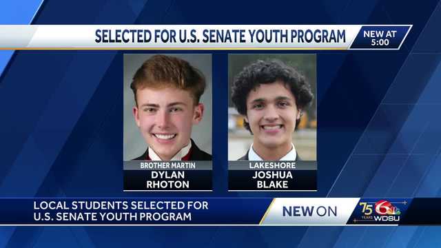 Louisiana students selected for prestigious US Senate Youth Program - Vimarsana News