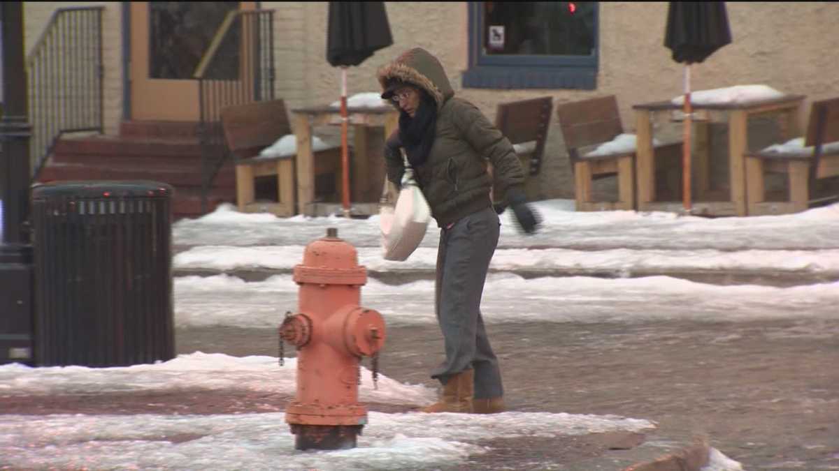 Freezing rain causes icy issues during commute