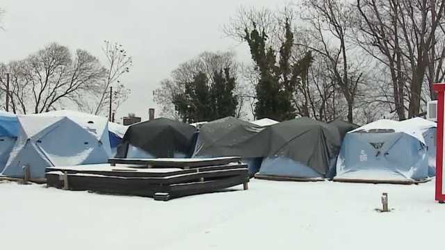 The Hope Village moves residents indoors as cold temperatures continue - Vimarsana News