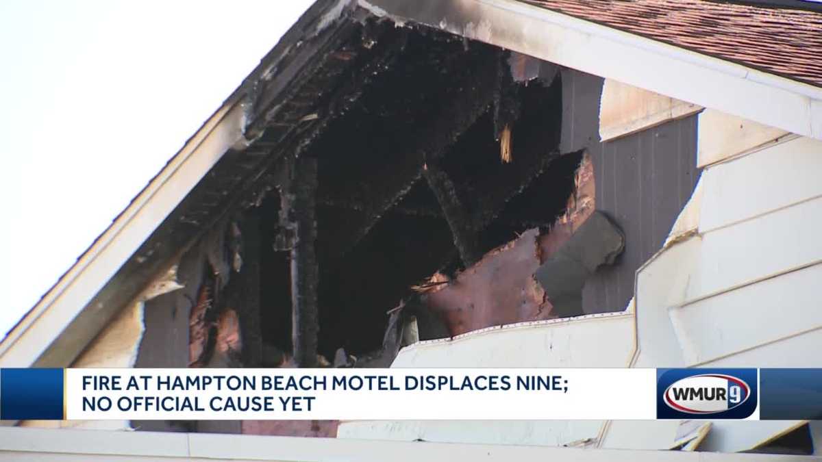 9 displaced in fire at Hampton Beach motel