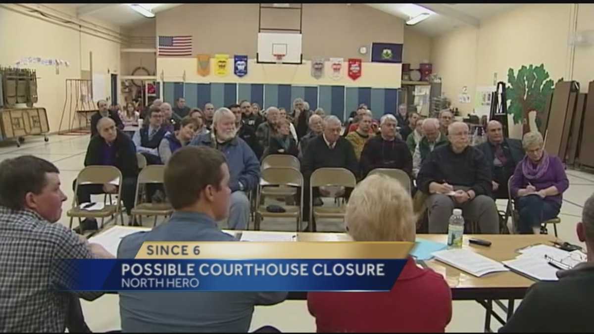 At meeting people speak out about potential courthouse closure