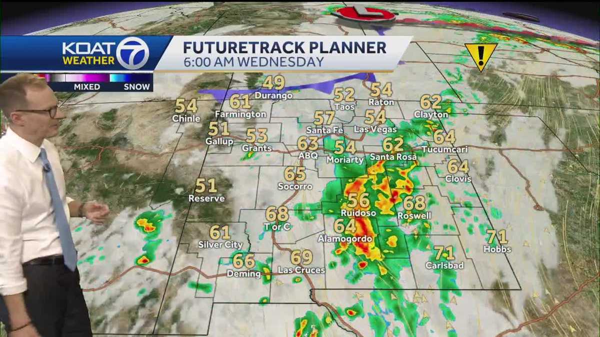 Monsoon rain creates flooding risks across New Mexico