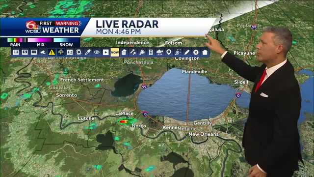 New Orleans weather forecast when severe storms arrive tornadoes - Vimarsana News