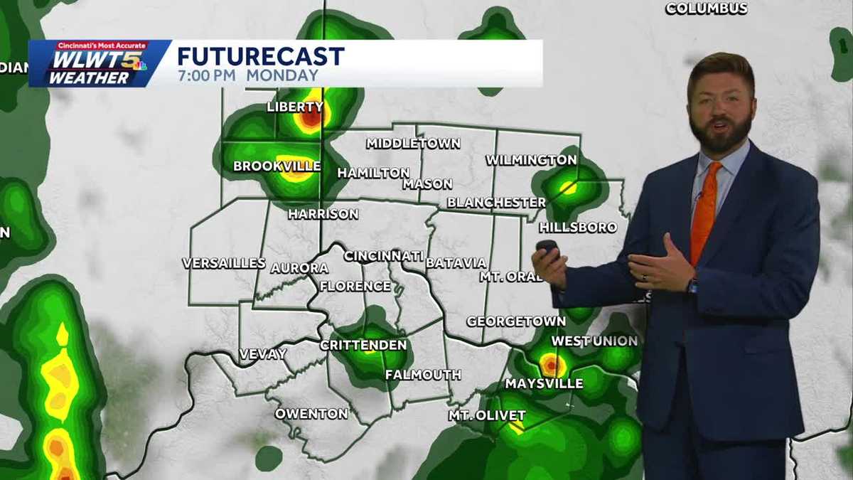 Weather Impact: Scattered downpours expected across Greater Cincinnati
