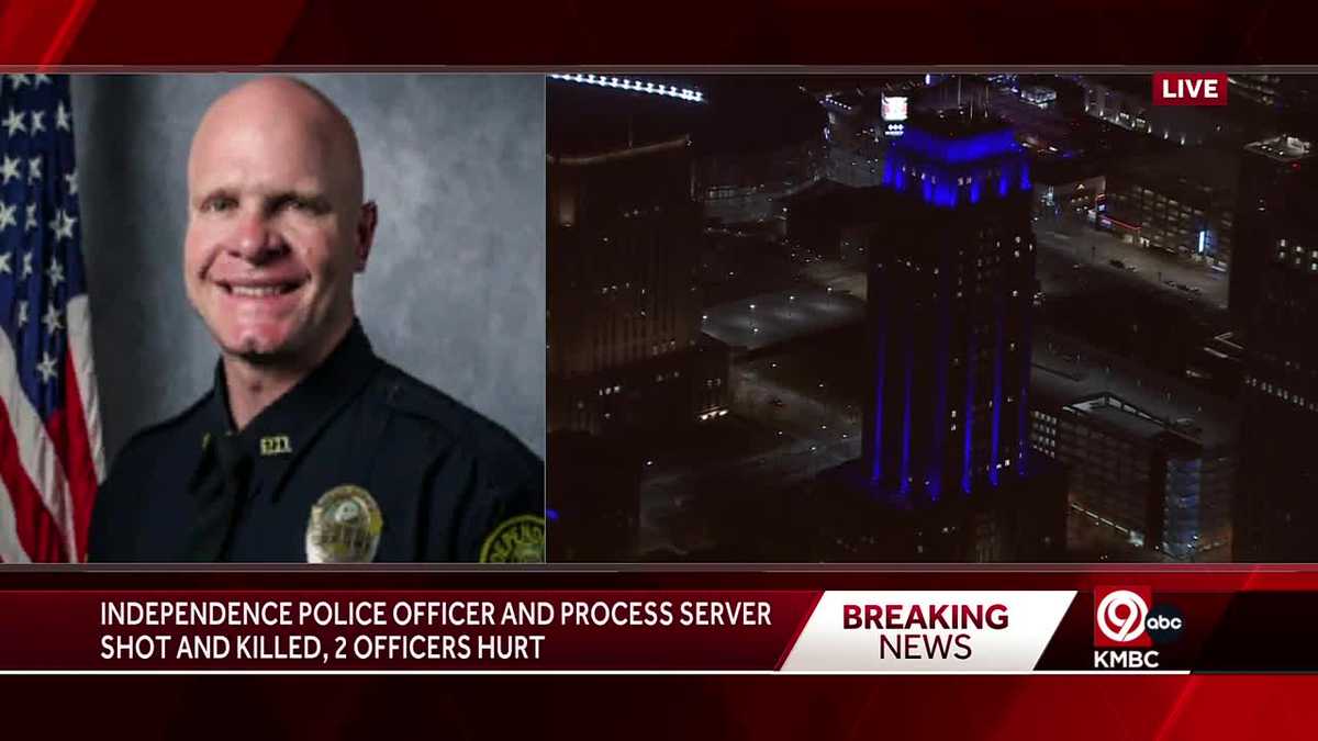 News Chopper 9 video: Kansas City's skyline honors officer Cody Allen