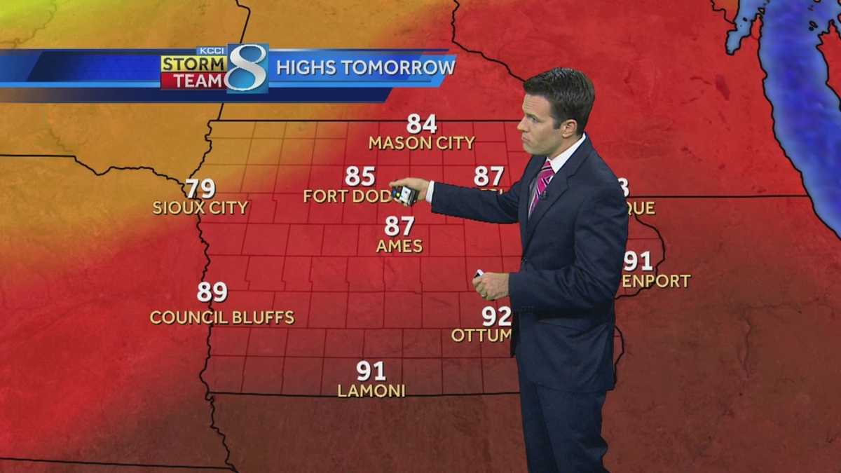 KCCI 8 News weather forecast