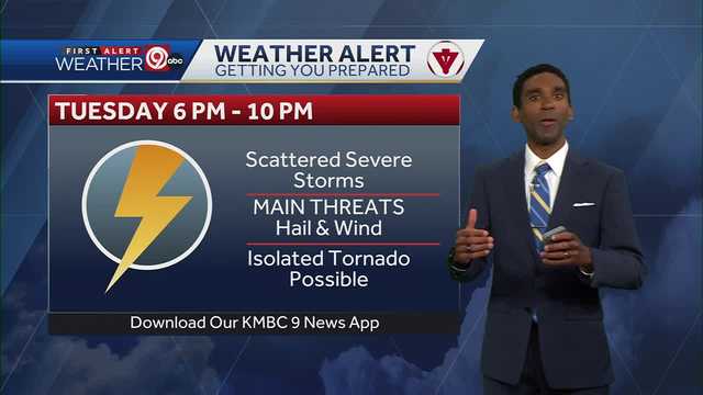 Kansas City's next chance for storms will arrive on Tuesday - Vimarsana News