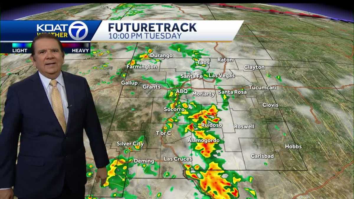 Increasing storms with heavy rain possible