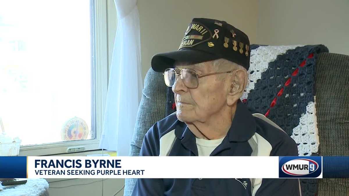WWII veteran battling cancer petitions government for Purple Heart