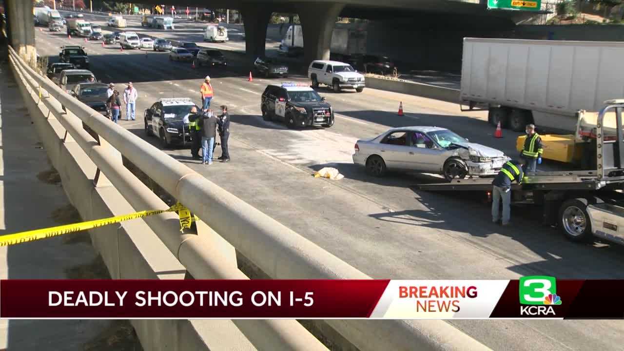 Driver Dies After Shooting, Crash On I-5 In Sacramento