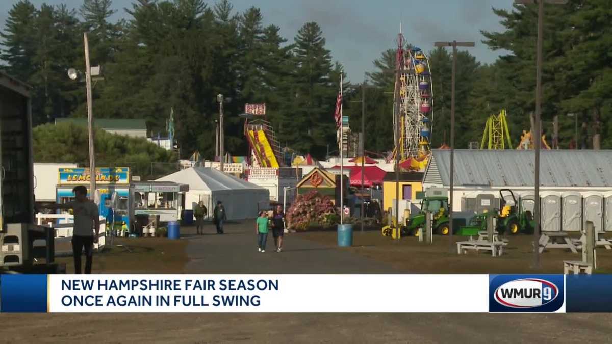 New Hampshire fair season once again in full swing