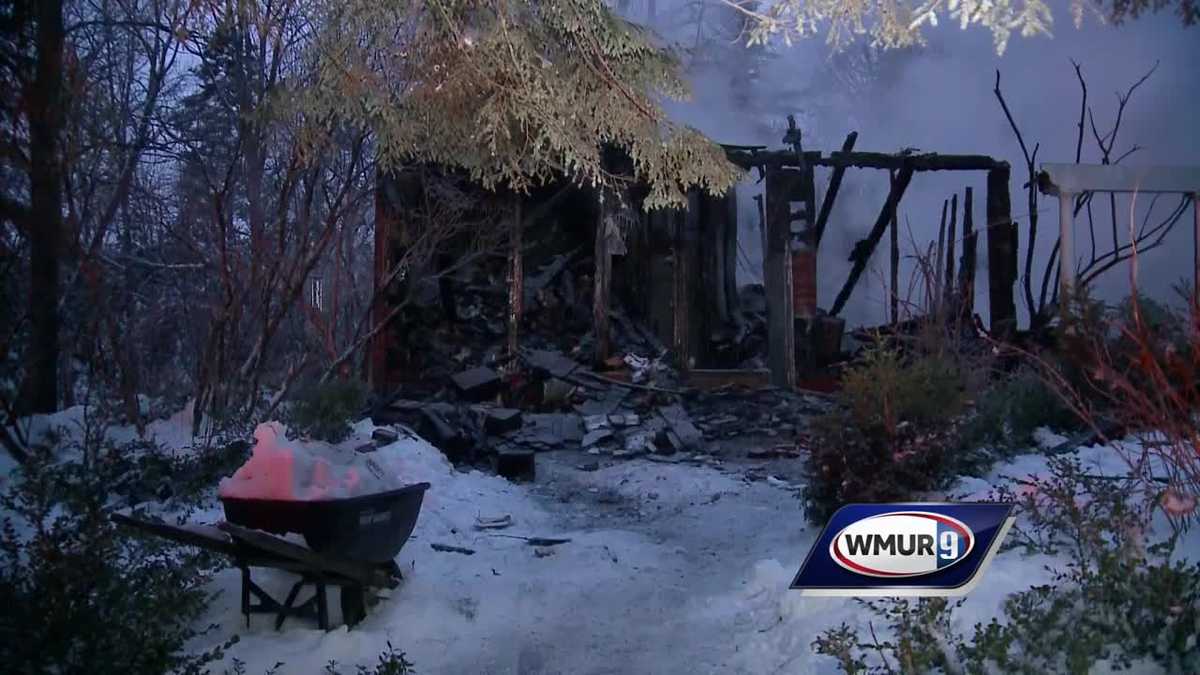 Three sent to hospital after fire in Lempster