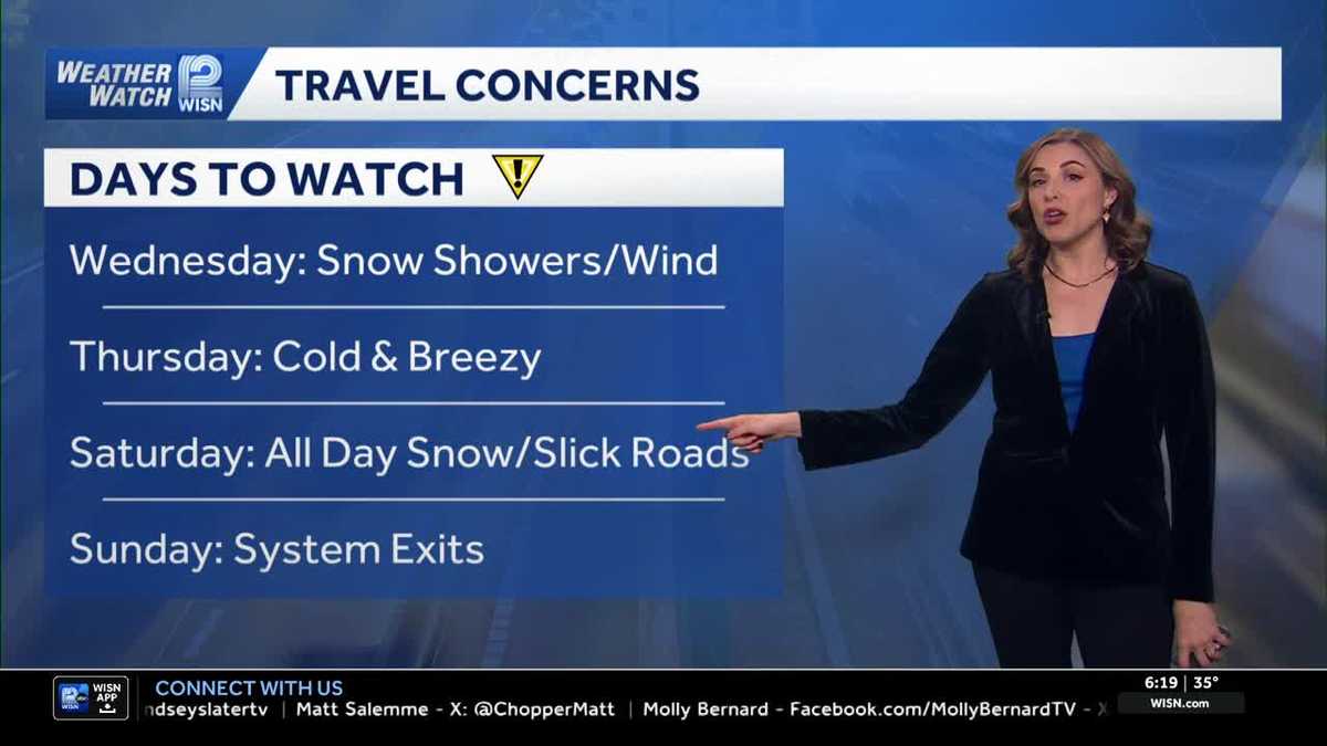 Snow threatens SE Wisconsin Thanksgiving weekend travel plans
