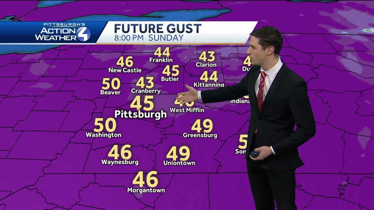 Staying windy through Monday morning; wind advisory in effect