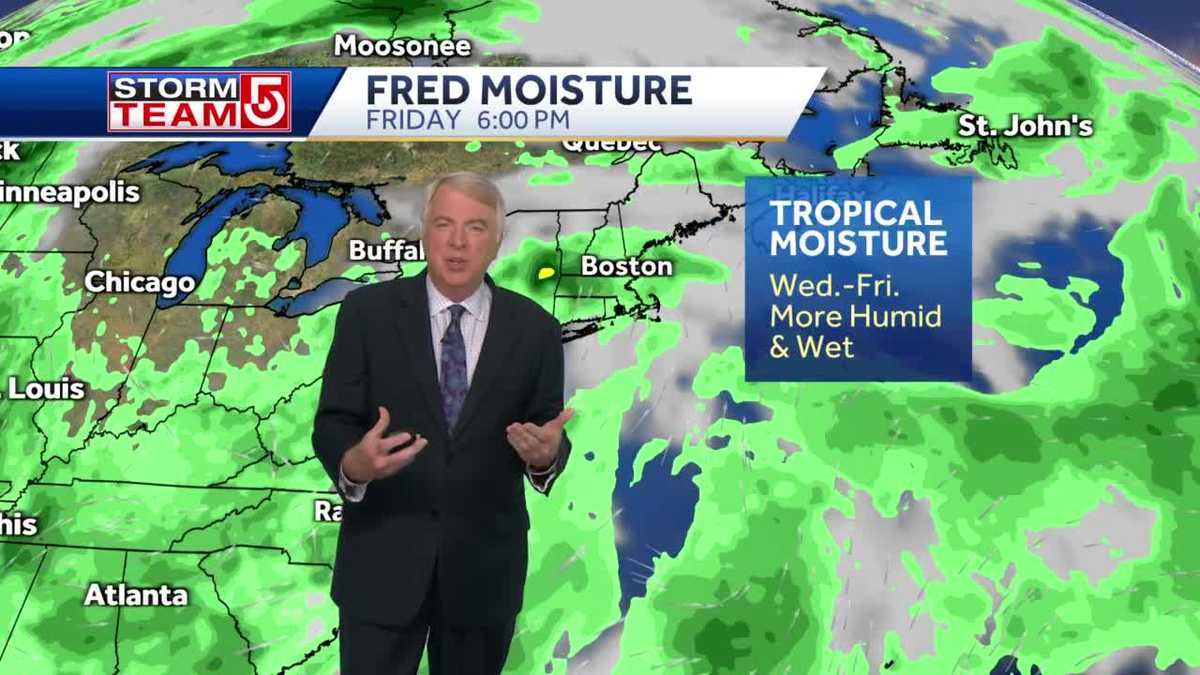 Video: Tropical storm to bring rain, humidity to New England