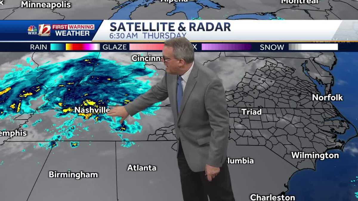 WATCH: Dreary Thursday with more rain on the way