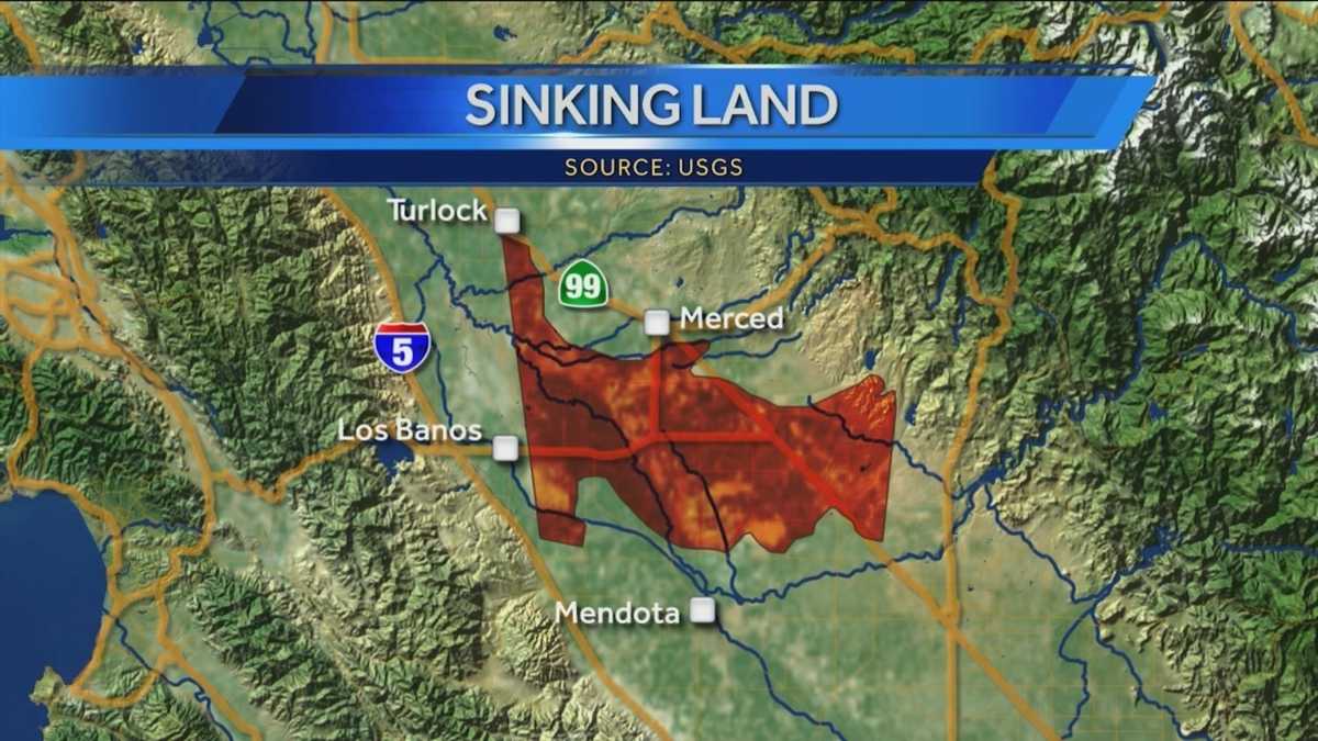 New study says California land is sinking