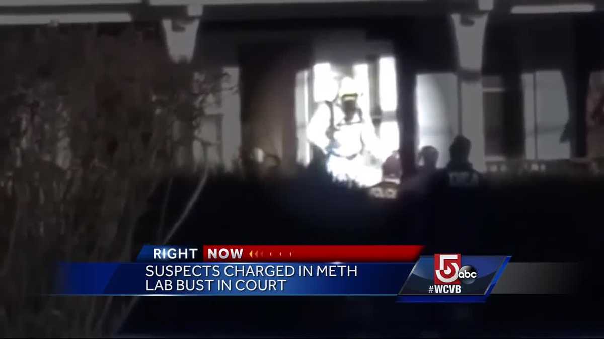 Meth lab suspects charged in court