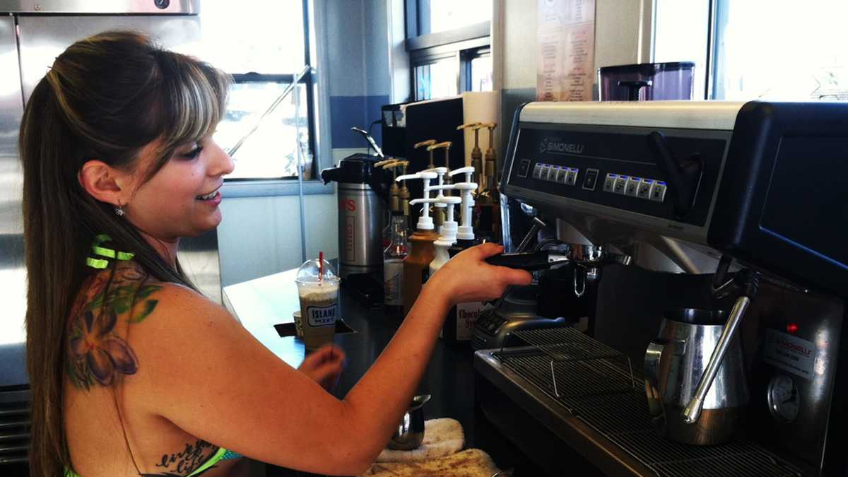 Watsonville bikini coffee shop opens