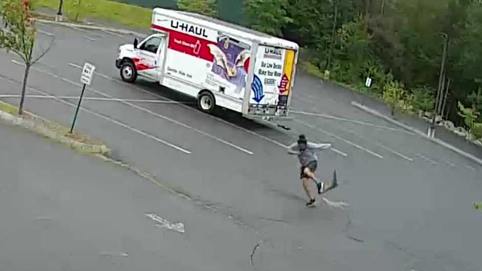 New Hampshire man describes animal attack caught in viral video