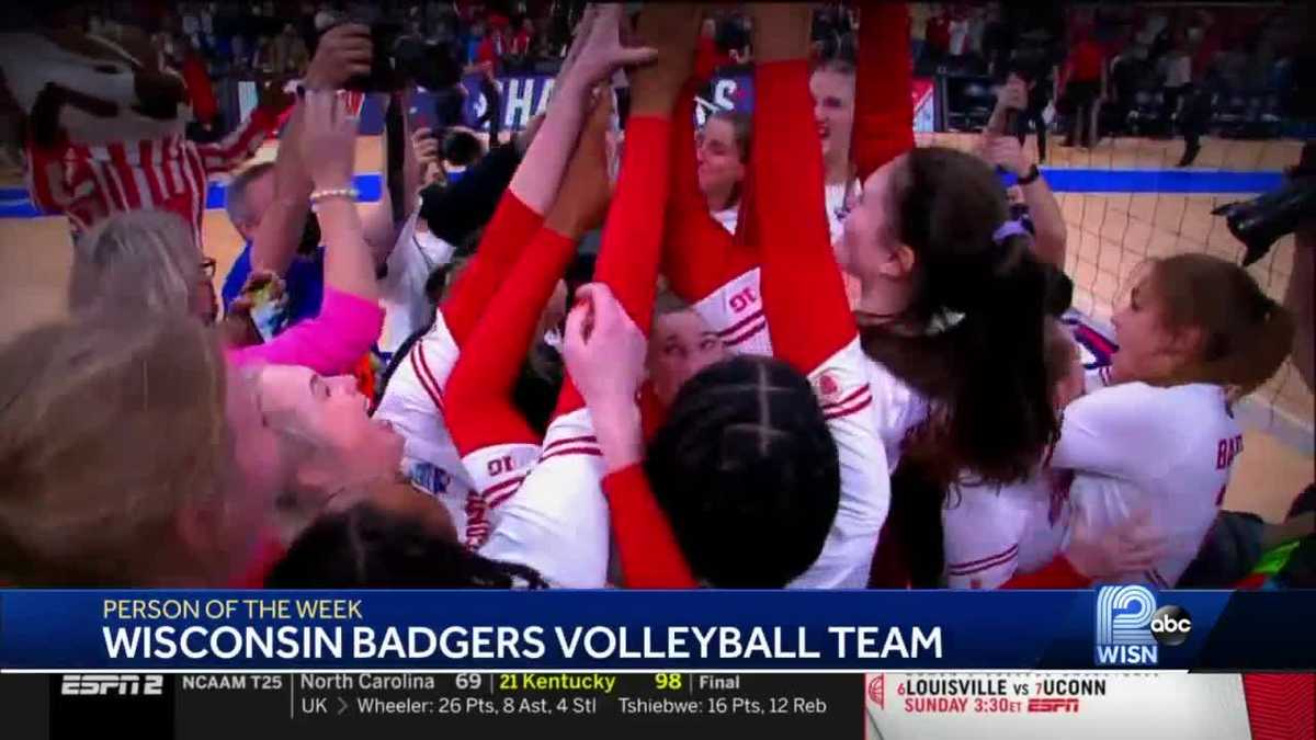Person of the Week UW women's volleyball team