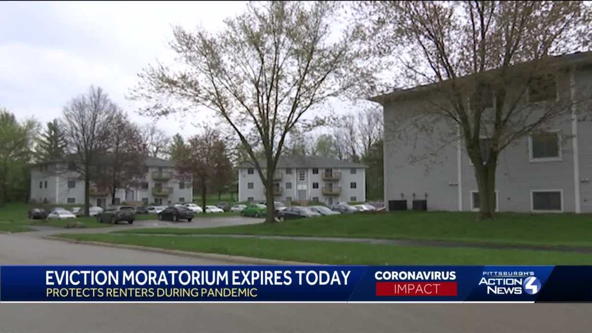 Moratorium on evictions in Pennsylvania expires on Monday