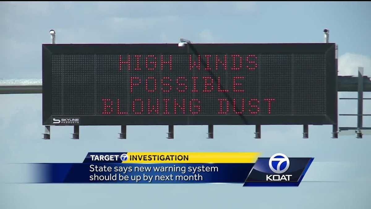 NMDOT will soon put dust warning signs up