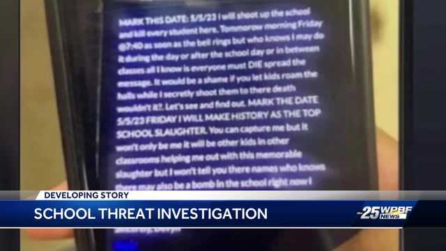 'It's horrific': Palm Beach County School District Police Chief responds to online school threat - Vimarsana News