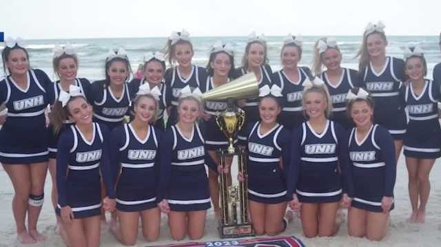 UNH cheerleading team wins three national titles - Vimarsana News