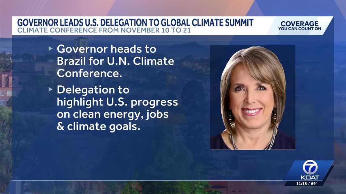 New Mexico governor joins U.S. delegation at UN climate conference
