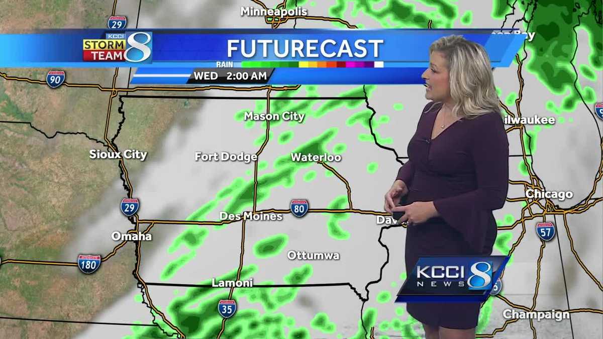Videocast: Chances for light rain up next