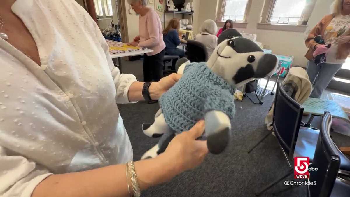 Millis seniors make teddy bears as Cape Cod volunteers create children’s rooms