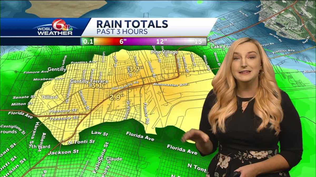 Flash flood warning in effect for the New Orleans Metro area until 8 p.m.