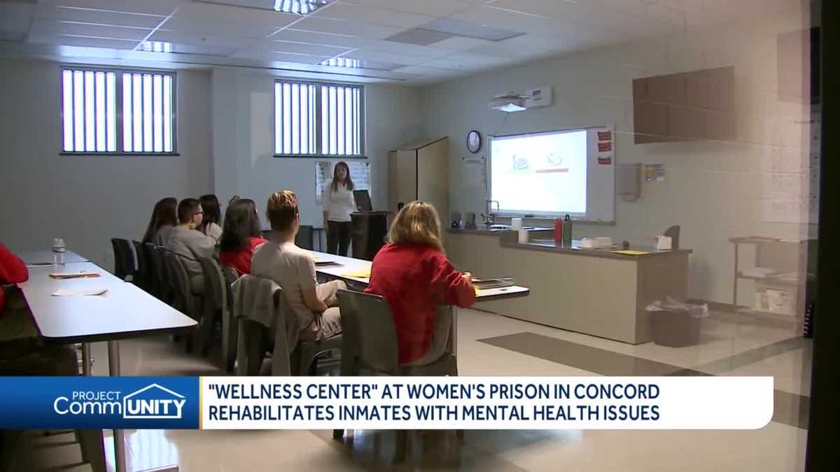 Wellness center at NH women's prison rehabilitates inmates with mental